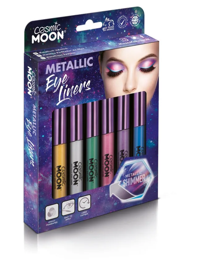 smiffys-makeup-fx-cosmic-moon-eyeliner-metallic-10ml image 1