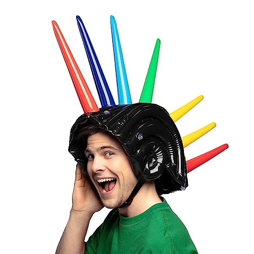 boland-aufblasbarer-stachelhelm-kost-m-52-cm-punk image 5