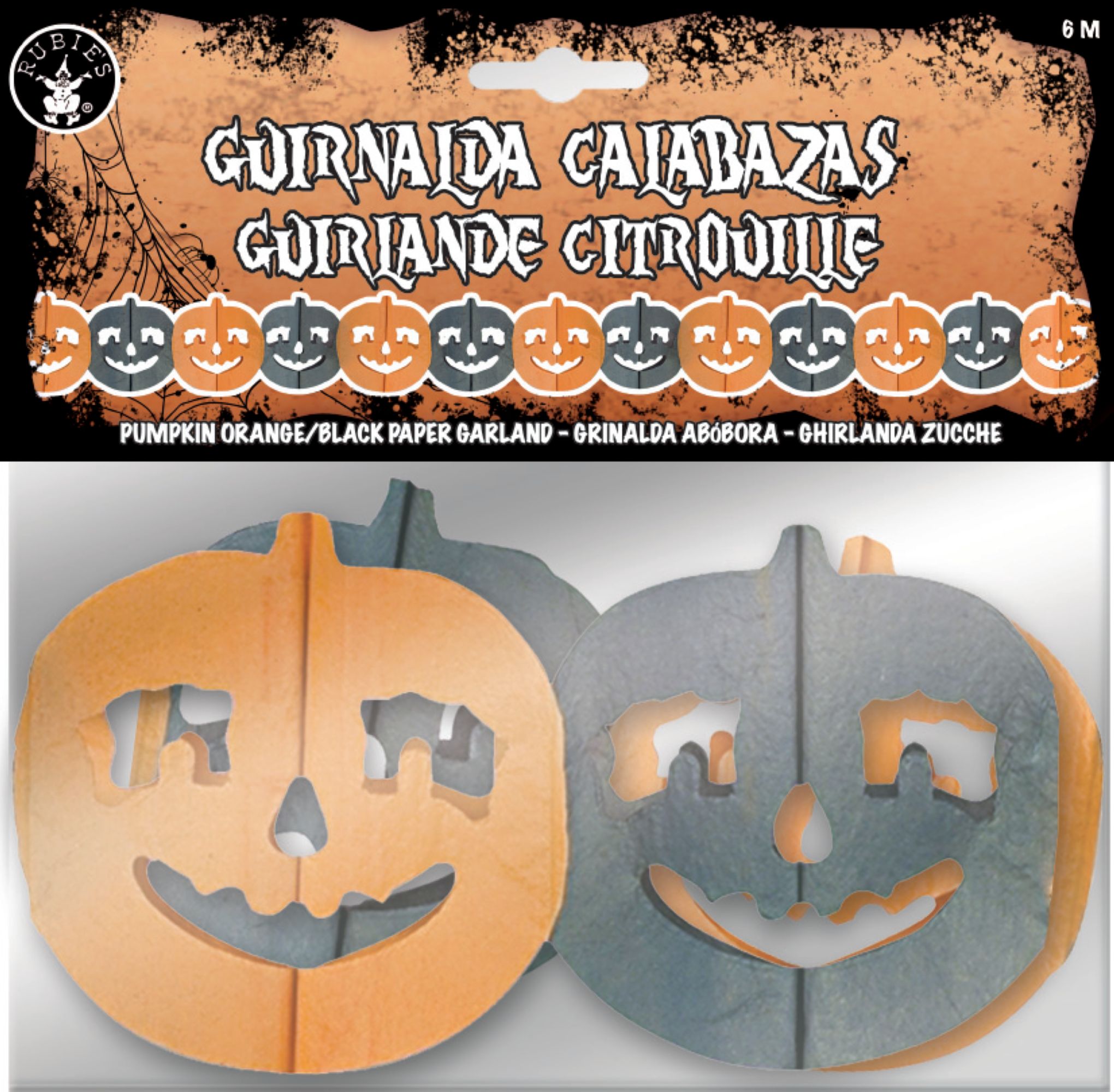 rubies-d-coration-k-rbis-girlande-6-m-papier-halloween image 2