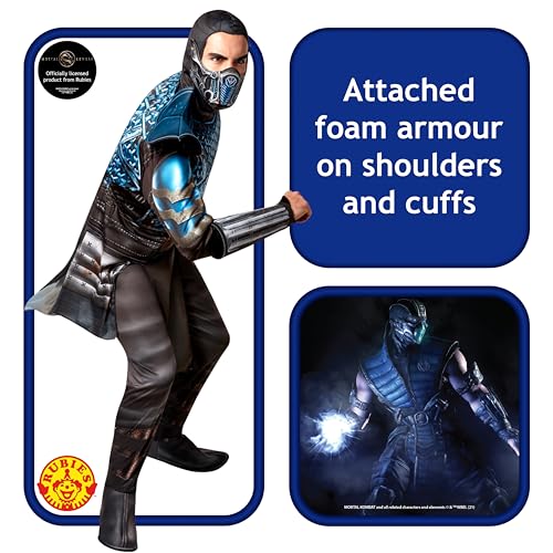 rubie-s-deluxe-mortal-kombat-11-sub-zero-herren-kost-m image 8