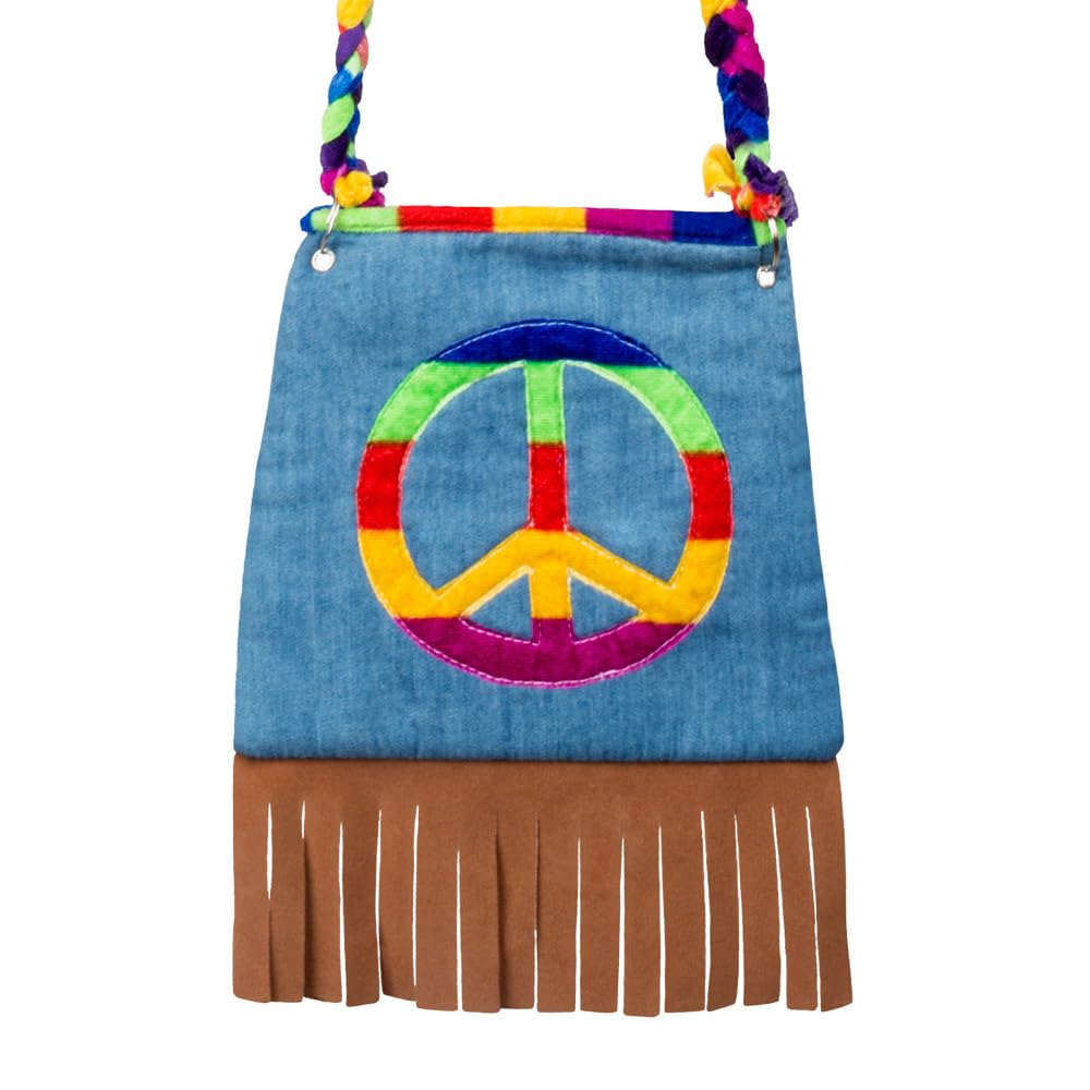 boland-44519-handtasche-peace-hippie-umh-ngetasche-blau image 1