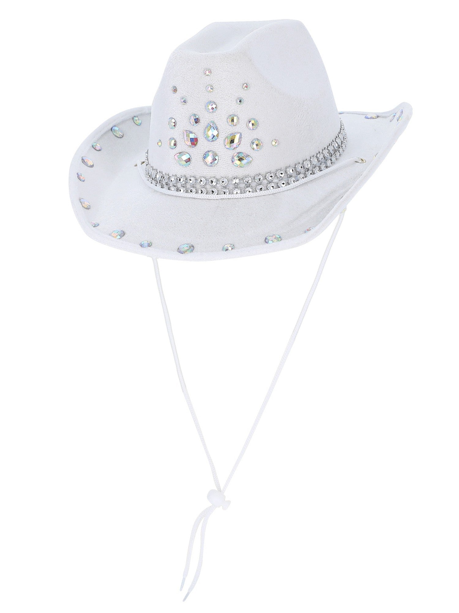 smiffys-fever-cowboyhut-wei-strass-damen-einheitsgr-e image 2