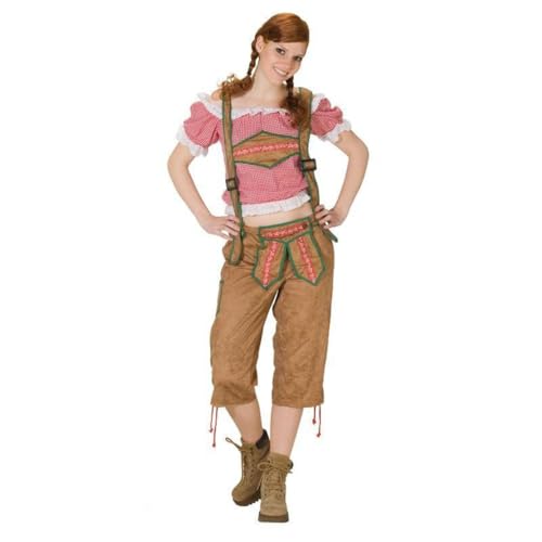 rubie-s-deluxe-karierte-bluse-kost-m-rot-wei-gr-42-baumwolle image 3