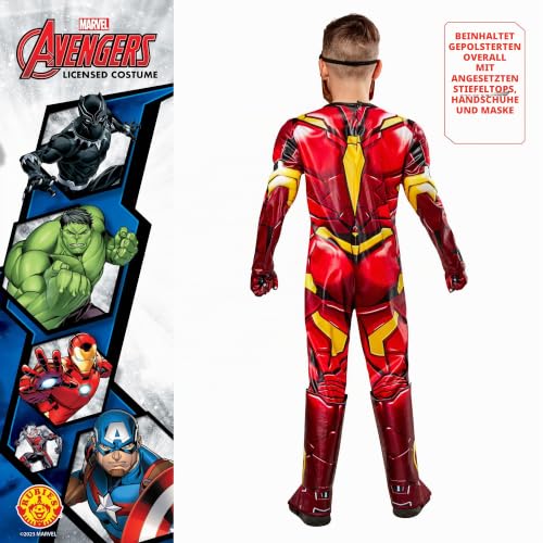rubie-s-deluxe-iron-man-kost-m-kinder-3-4-jahre-marvel image 8