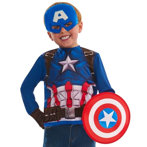 rubie-s-deluxe-captain-america-kost-mset-kinder-4-6-jahre image 7