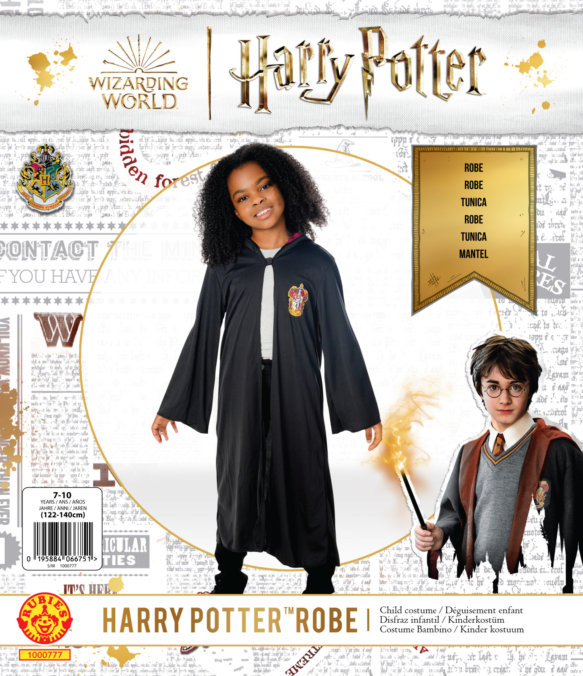 rubies-harry-potter-zauberrobe-kost-m-einheitsgr-e-gryffindor image 2