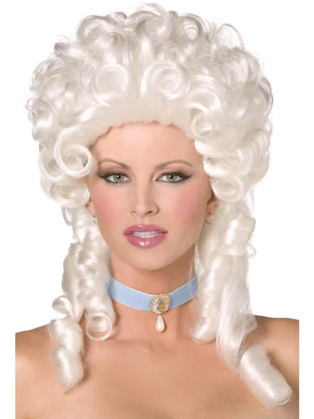 smiffys-fever-barock-per-cke-damen-wei-locken-einheitsgr image 1
