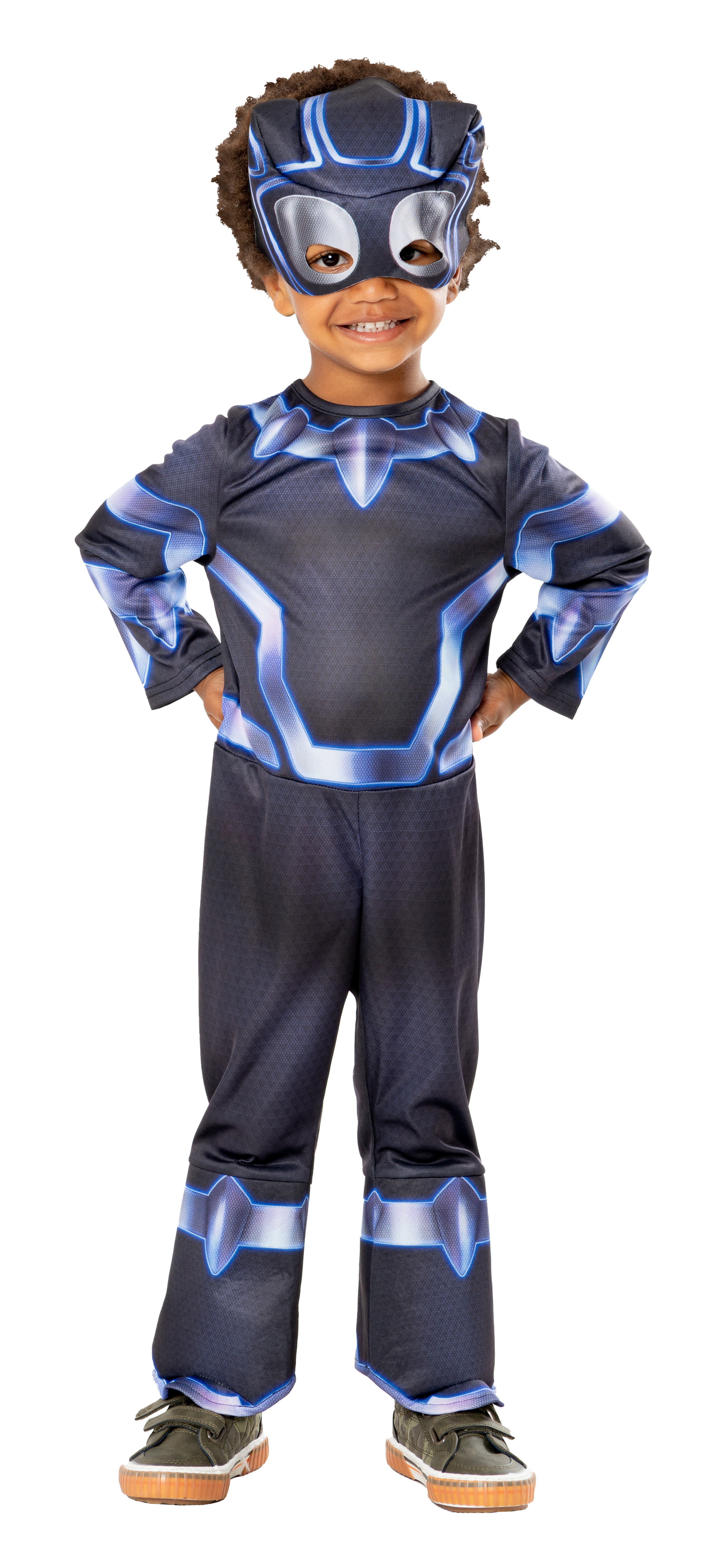 rubies-black-panther-kost-m-overall-mit-maske-schwarz image 1