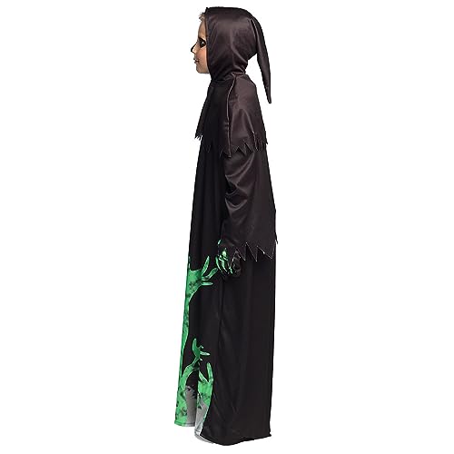 boland-halloween-glowing-reaper-kinderkost-m-4-6-jahre-gr-n-schwarz image 5