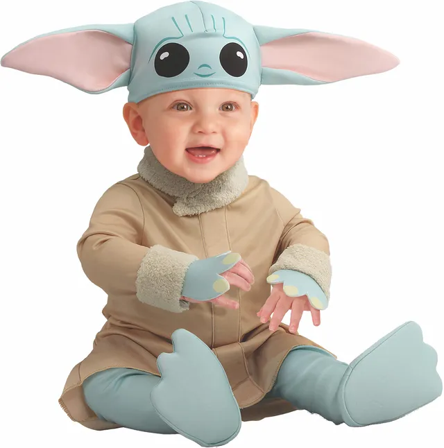rubie-s-deluxe-grogu-baby-yoda-kleinkinderkost-m-infant image 1