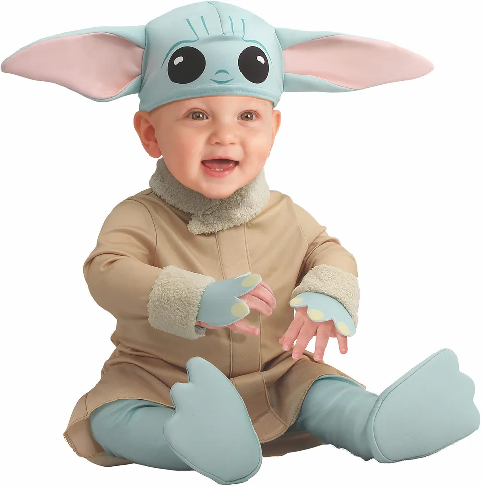 rubie-s-deluxe-grogu-baby-yoda-kleinkinderkost-m-infant image 1