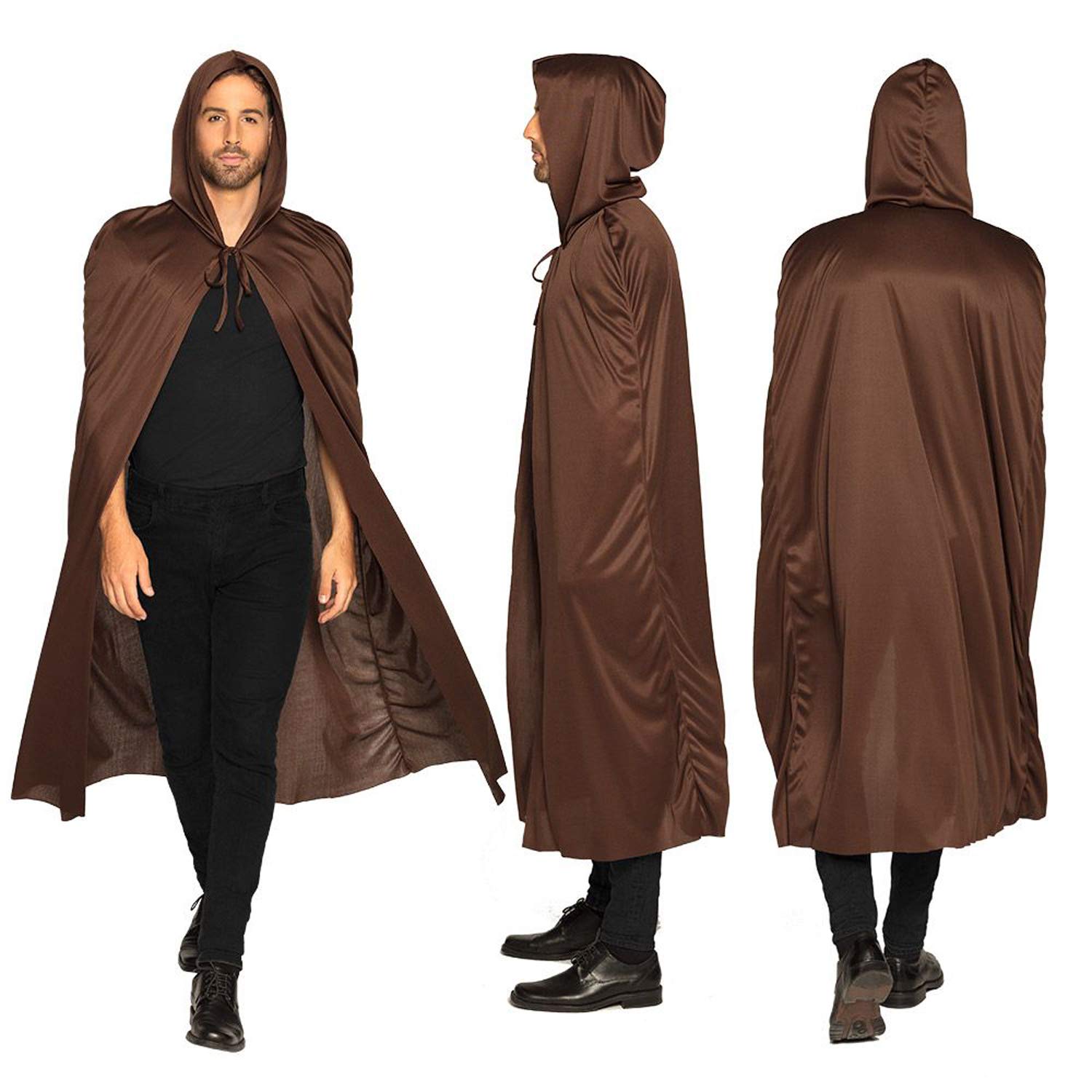 boland-dust-umhang-mit-kapuze-braun-180-cm-unisex image 4