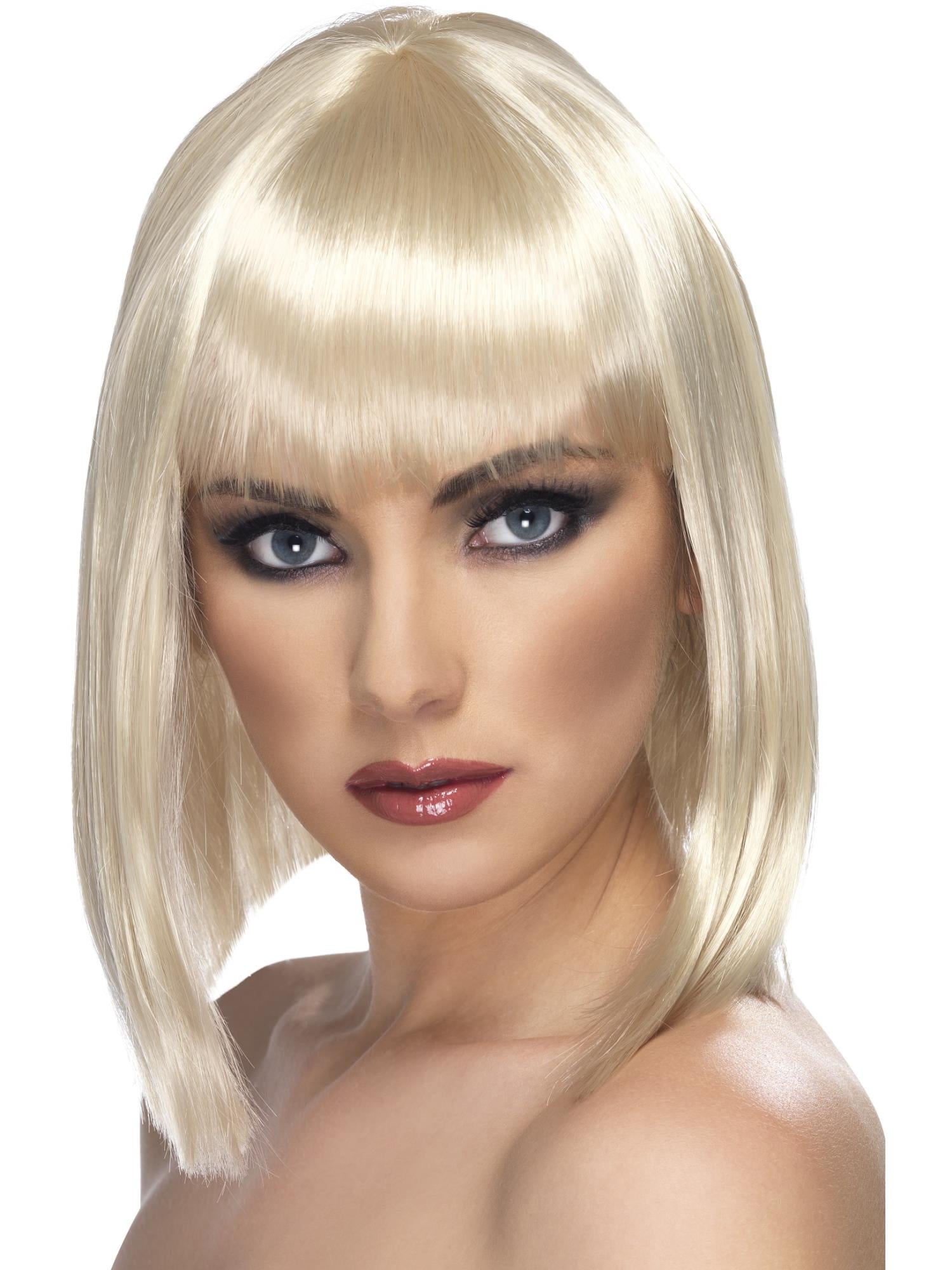smiffys-glam-bob-per-cke-neongr-n-mit-pony image 2