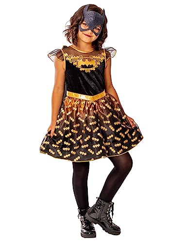 rubie-s-deluxe-batgirl-kost-m-s-3-4-jahre-mit-maske-umhang image 4