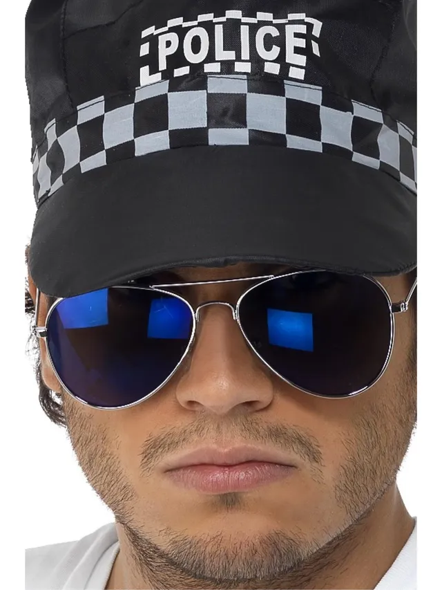 smiffys-fever-aviator-specs-pilotenbrille-blau-verspiegelt image 1