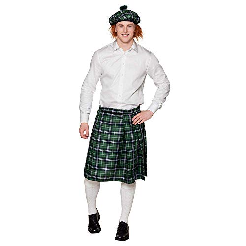 boland-mr-tartan-schottenrock-kilt-gr-n-einheitsgr-e-karo image 8