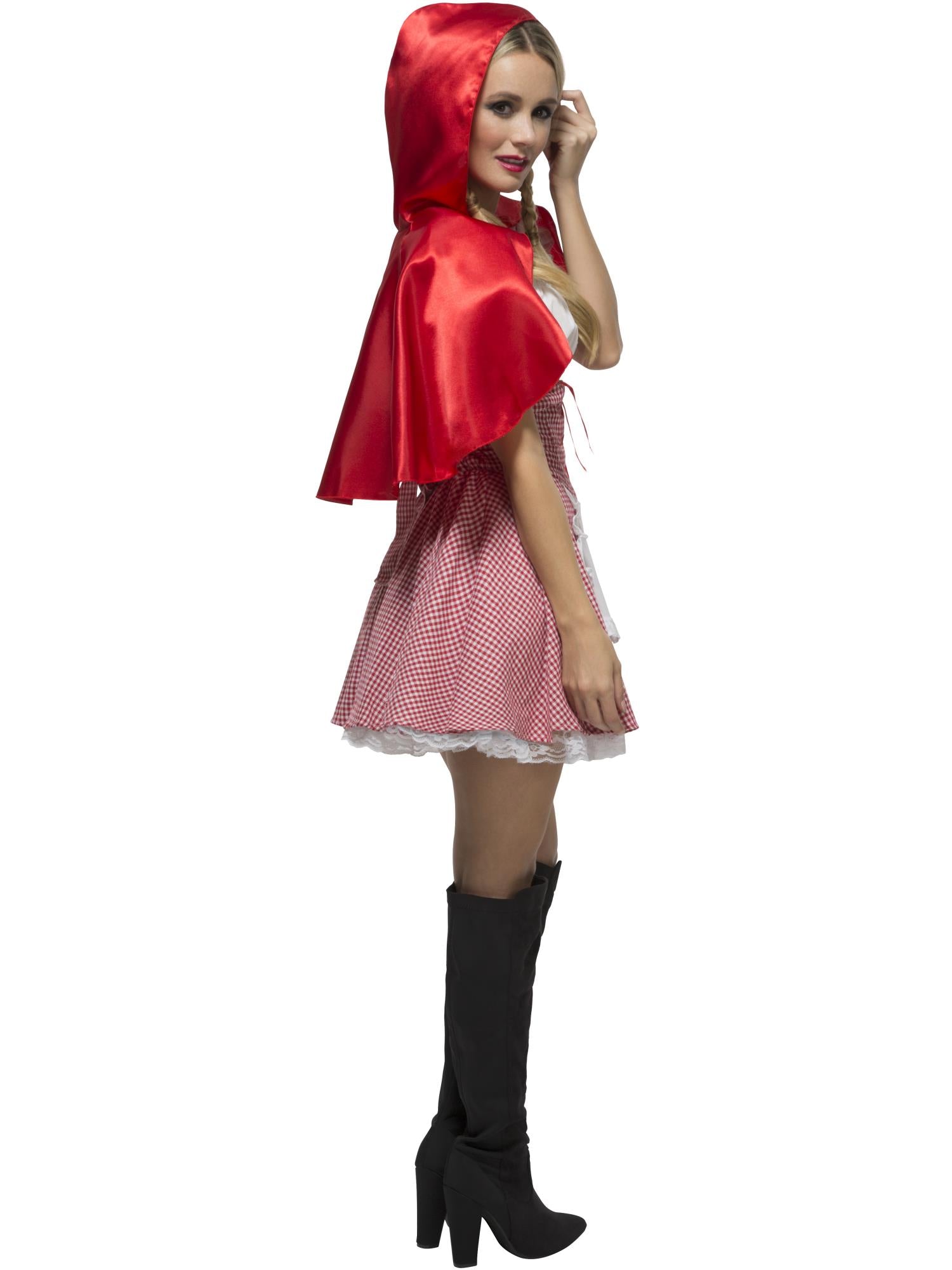 smiffys-fever-red-riding-hood-kost-m-rot-xs image 2
