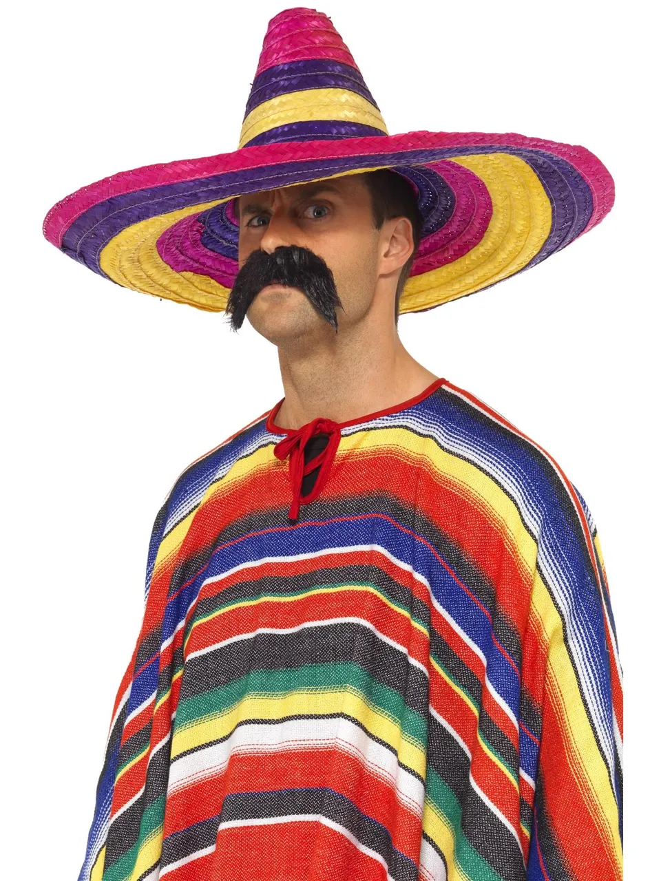 smiffys-fever-sombrero-hut-bunt-gro-mexiko-einheitsgr-e image 1