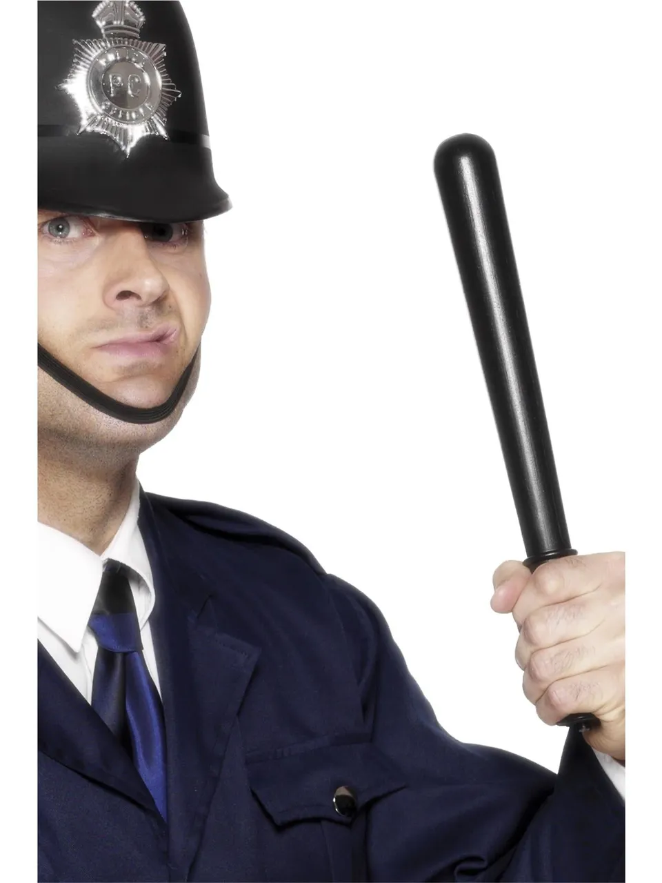 smiffys-fever-quietsch-polizeischlagstock-schwarz-accessoire image 1