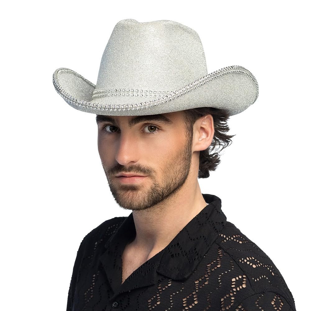 boland-charly-cowboyhut-silber-gl-nzend-western-hut image 3