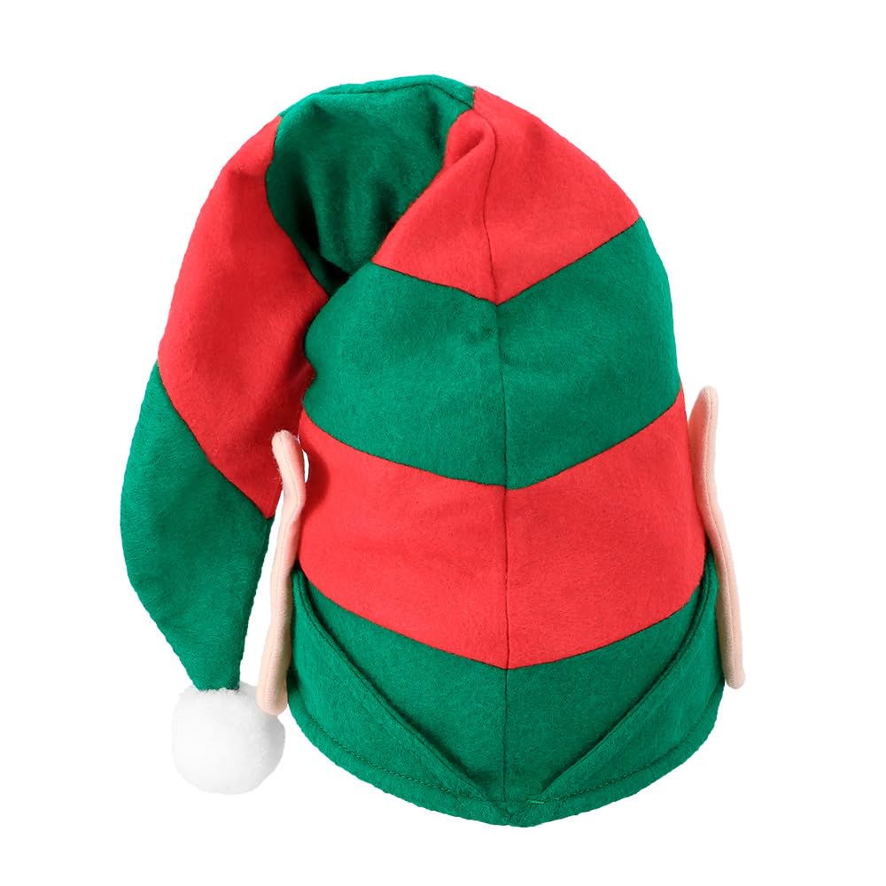 boland-weihnachtsm-tze-elf-mit-ohren-rot-gr-n-einheitsgr image 5