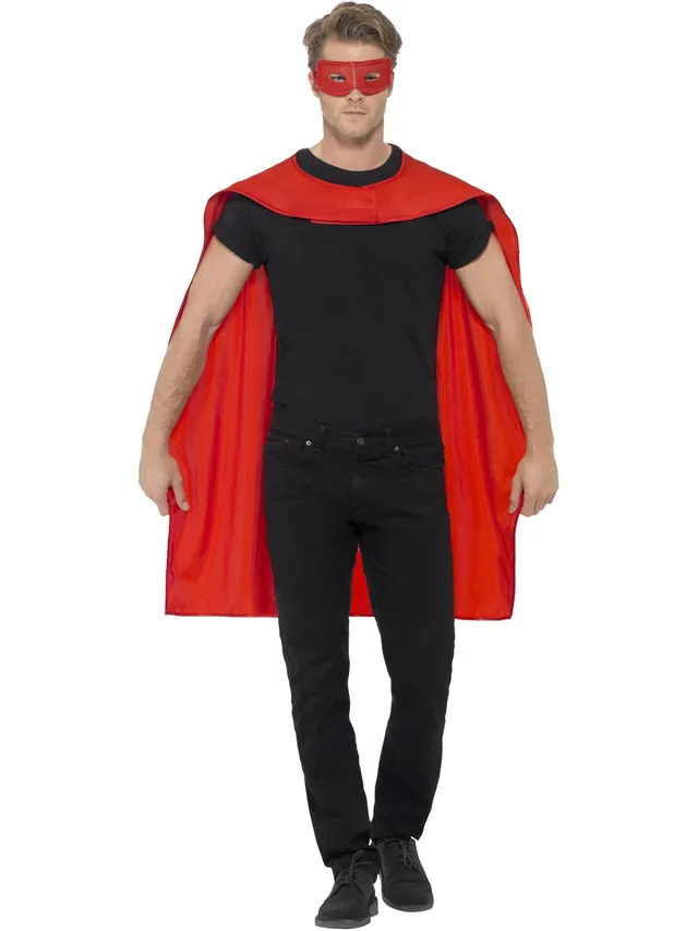 smiffys-fever-cape-rot-mit-augenmaske image 1