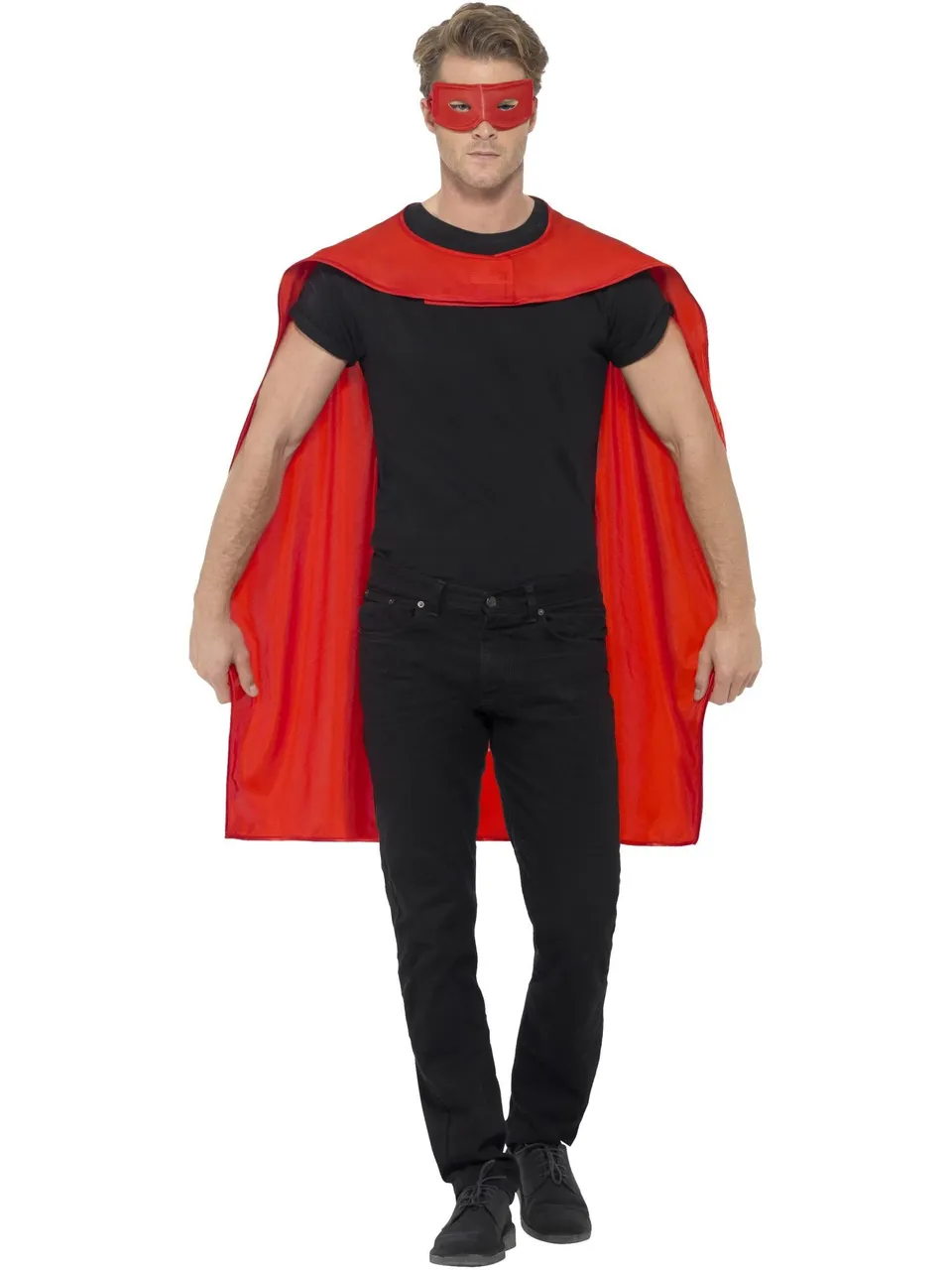 smiffys-fever-cape-rot-mit-augenmaske image 1