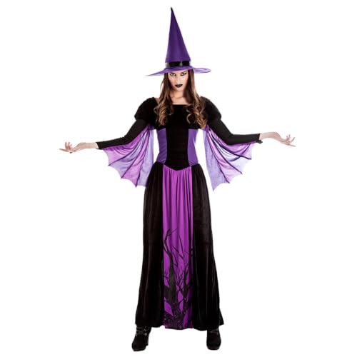boland-moonlight-witch-hexenkost-m-damen-lila-mit-hut image 4