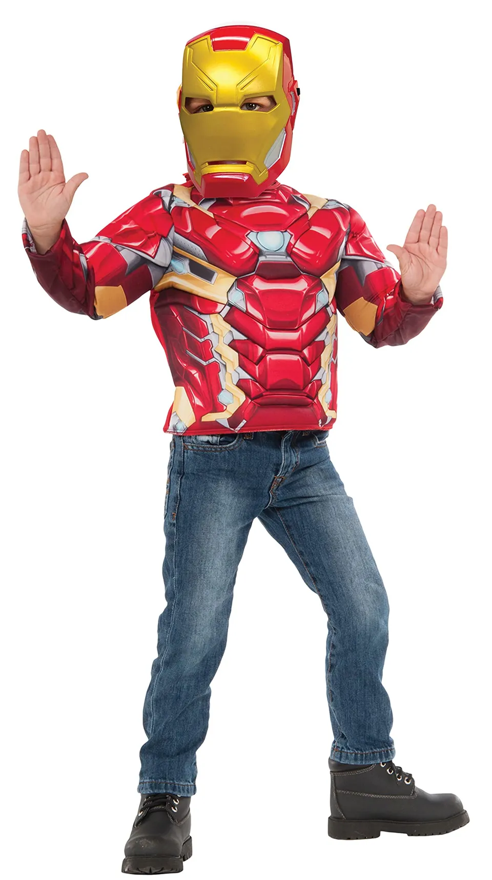 rubie-s-deluxe-iron-man-muskelshirt-kost-m-small-116 image 1