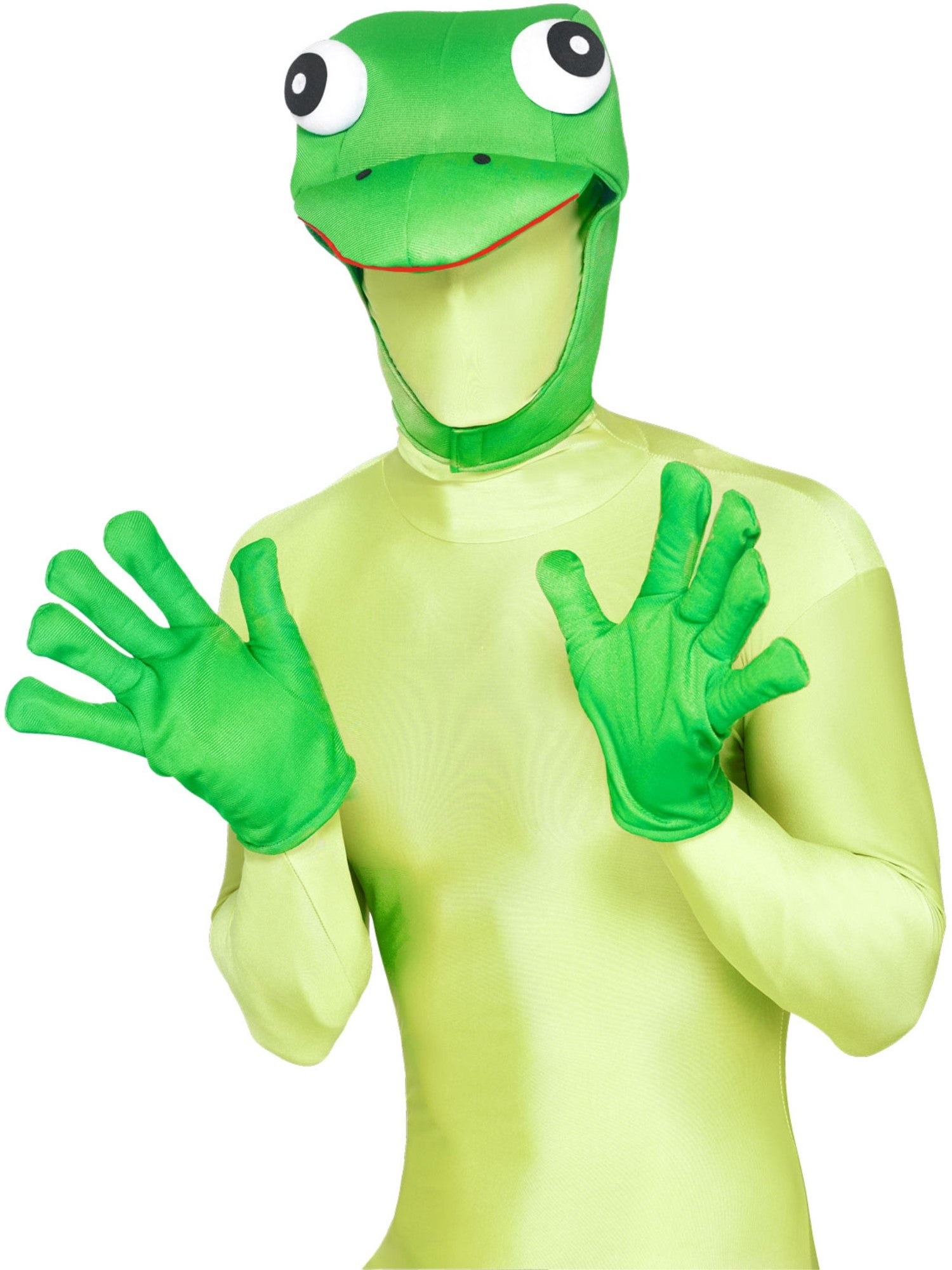 smiffys-fever-frog-kit-froschkost-m-gr-n-kapuze-handschuhe image 2