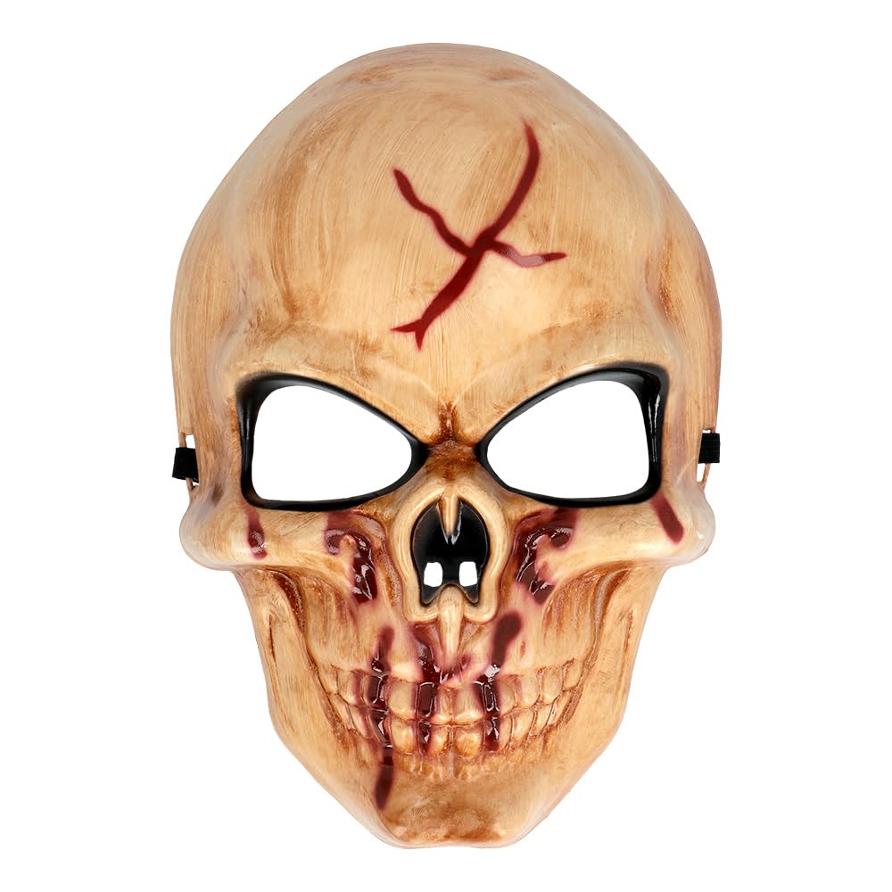 boland-72288-blutiger-sch-del-horror-maske-erwachsene image 2