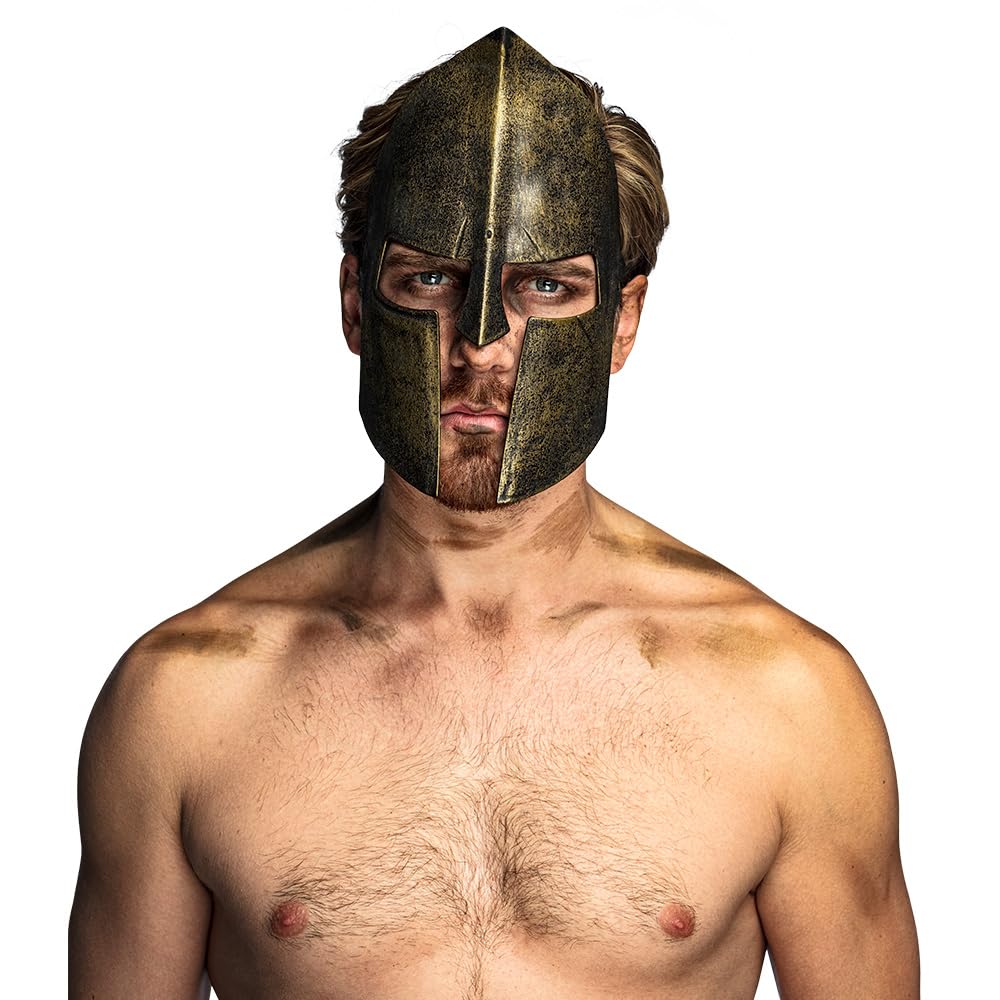 boland-masks-spartaner-maske-gold-krieger-kost-m-zubeh-r image 4