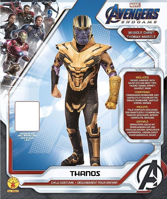 rubie-s-deluxe-thanos-kost-m-kinder-avengers-endgame image 6