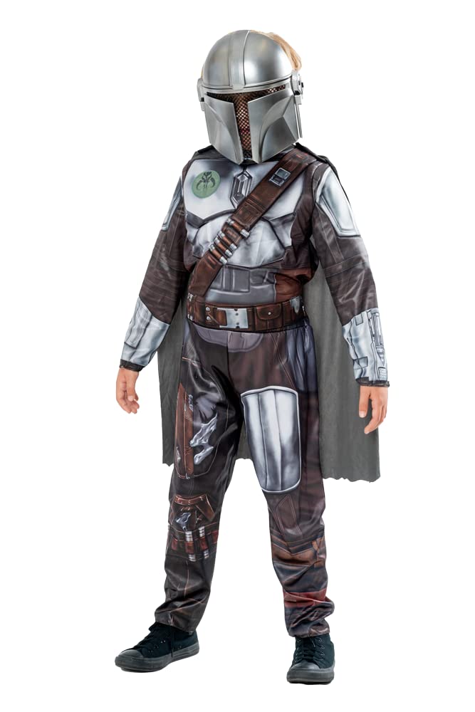 rubie-s-deluxe-mandalorian-kinderkost-m-7-8-jahre-mit-maske image 1