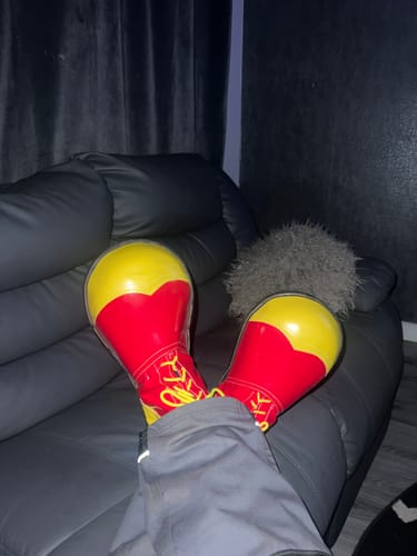 Witzige Schuhe