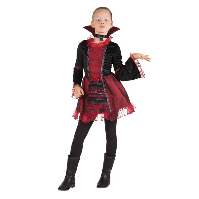 boland-halloween-vampire-empress-kinderkost-m-140-kleid image 1