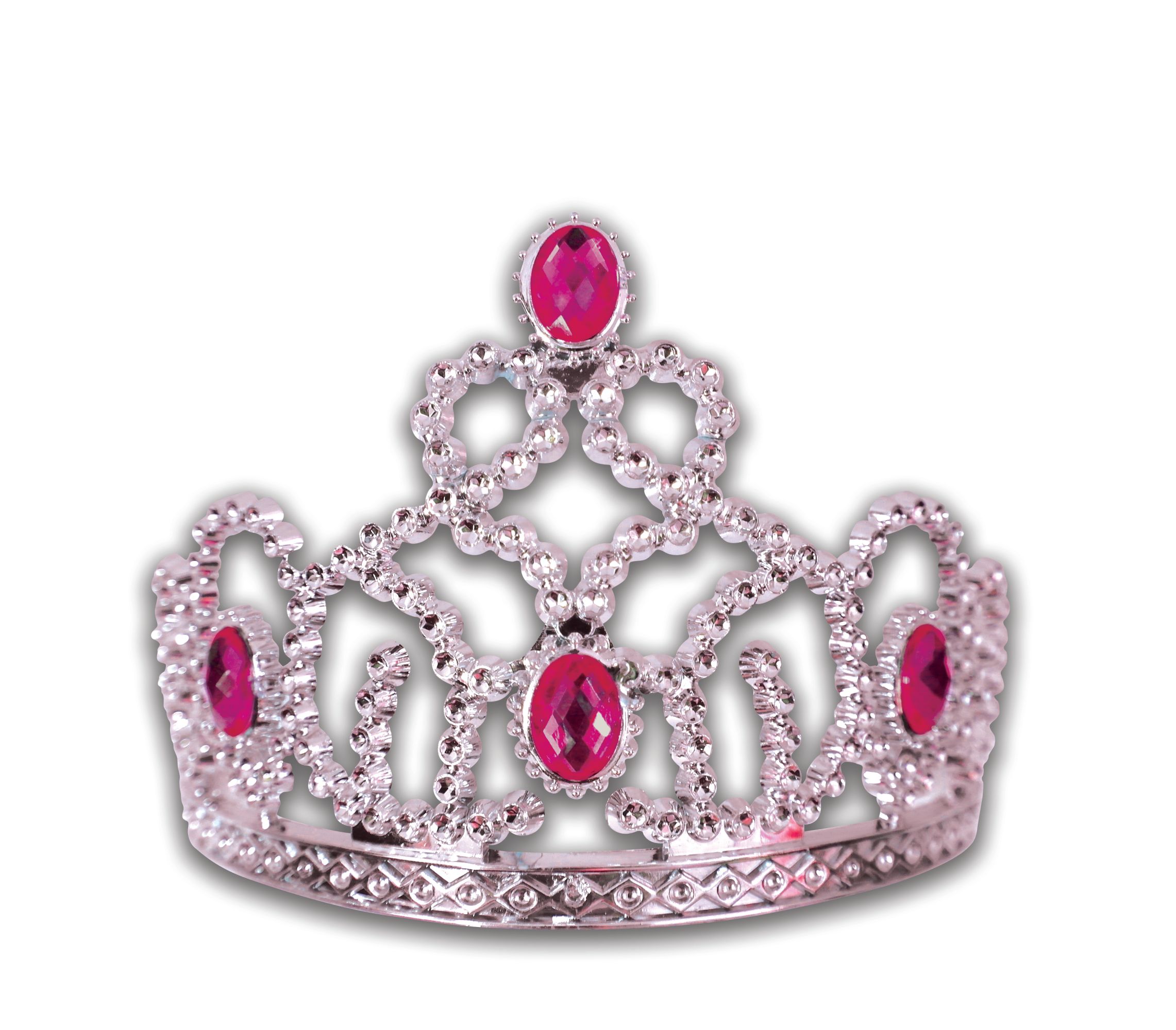 rubies-prinzessin-tiara-krone-metallic-mit-schmucksteinen image 1