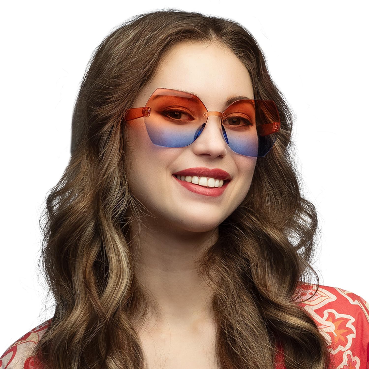 boland-partybrille-hippie-flower-power-6-teilig image 4