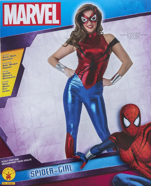 rubie-s-deluxe-spider-girl-catsuit-kost-m-damen-l-marvel image 1