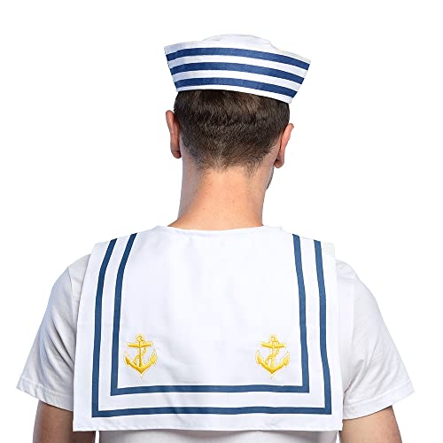 boland-matrosen-kragen-blau-wei-mit-anker-seemann-accessoire image 8