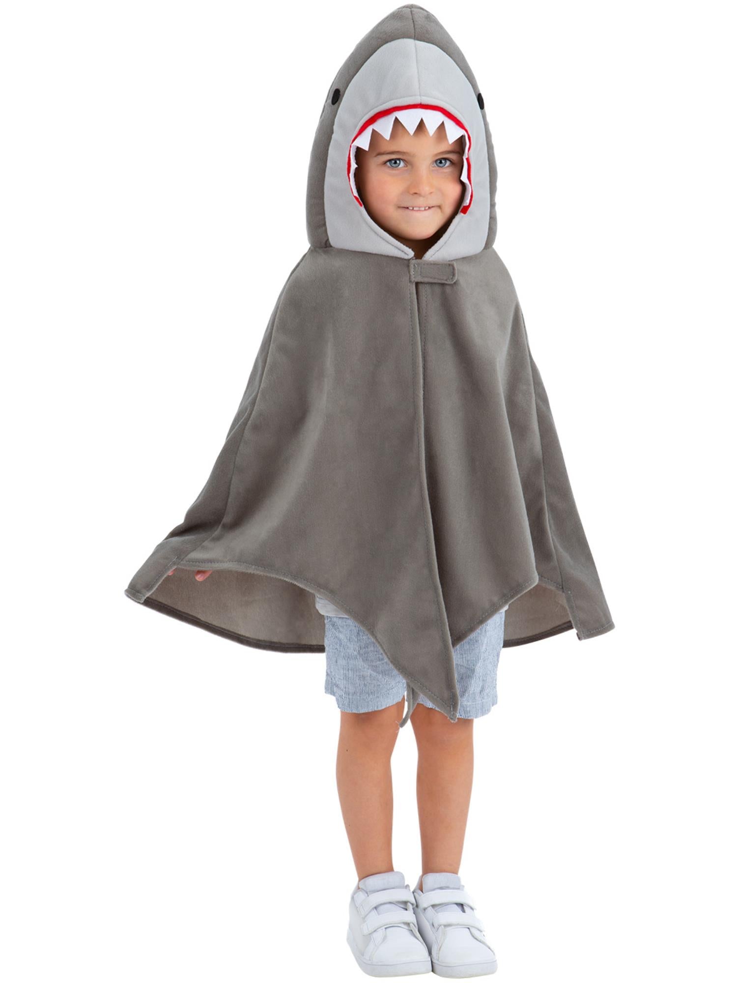 smiffys-fever-hai-cape-kinder-umhang-4-7-jahre image 2