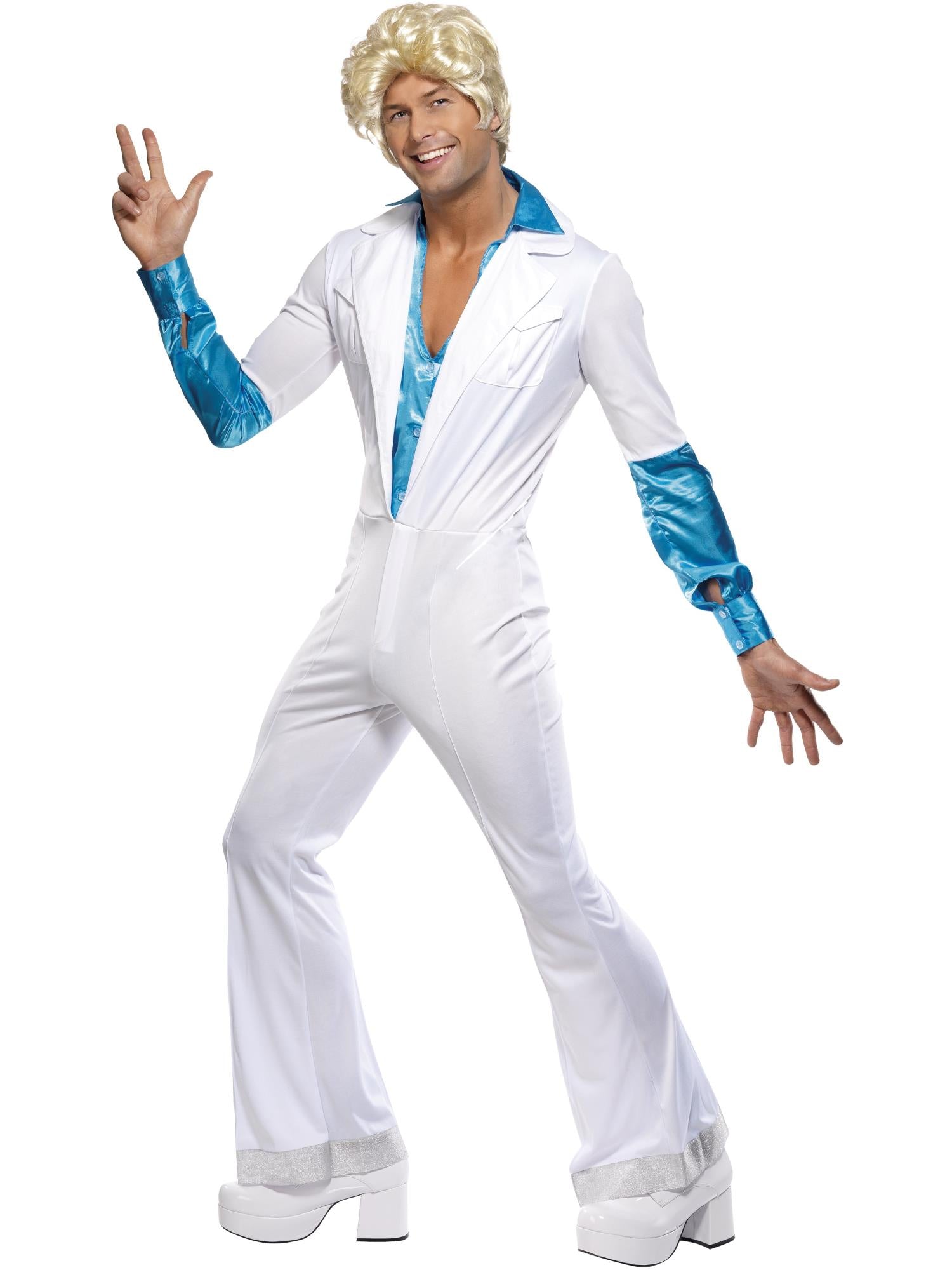 smiffys-fever-disco-man-70er-jumpsuit-kost-m-wei-m image 1