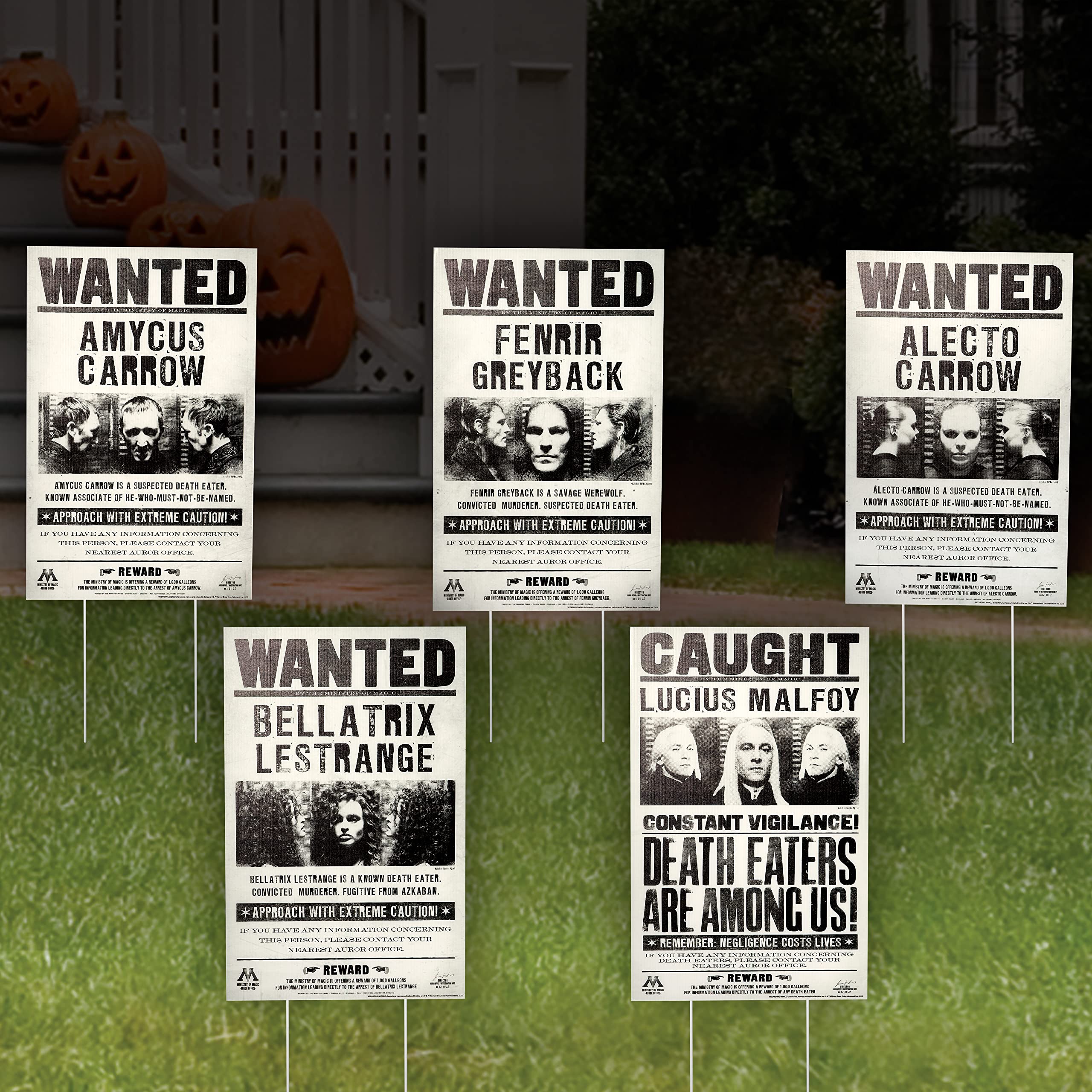 rubie-s-deluxe-harry-potter-wanted-schilder-5er-rasendeko image 3