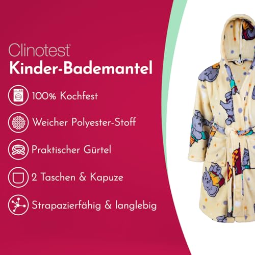 clinotest-nachwuchs-kinderbademantel-fleece-elefant-gr-140 image 7
