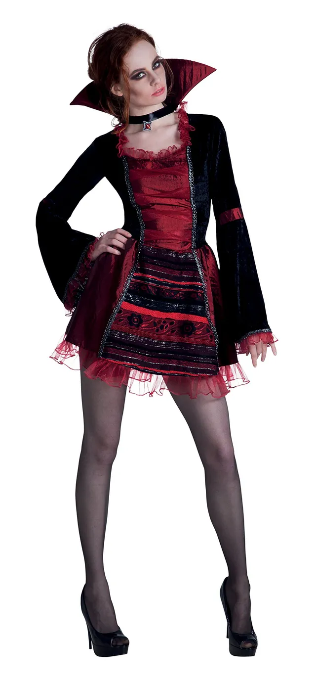 boland-halloween-vampir-kaiserin-damenkost-m-36-38-kleid image 1
