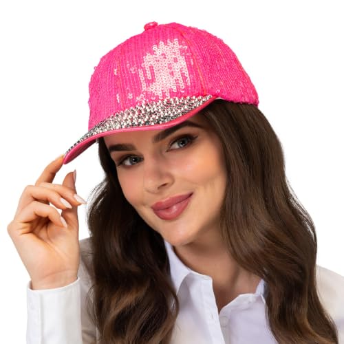 boland-bling-basecap-pink-pailletten-glitzer-cap image 6
