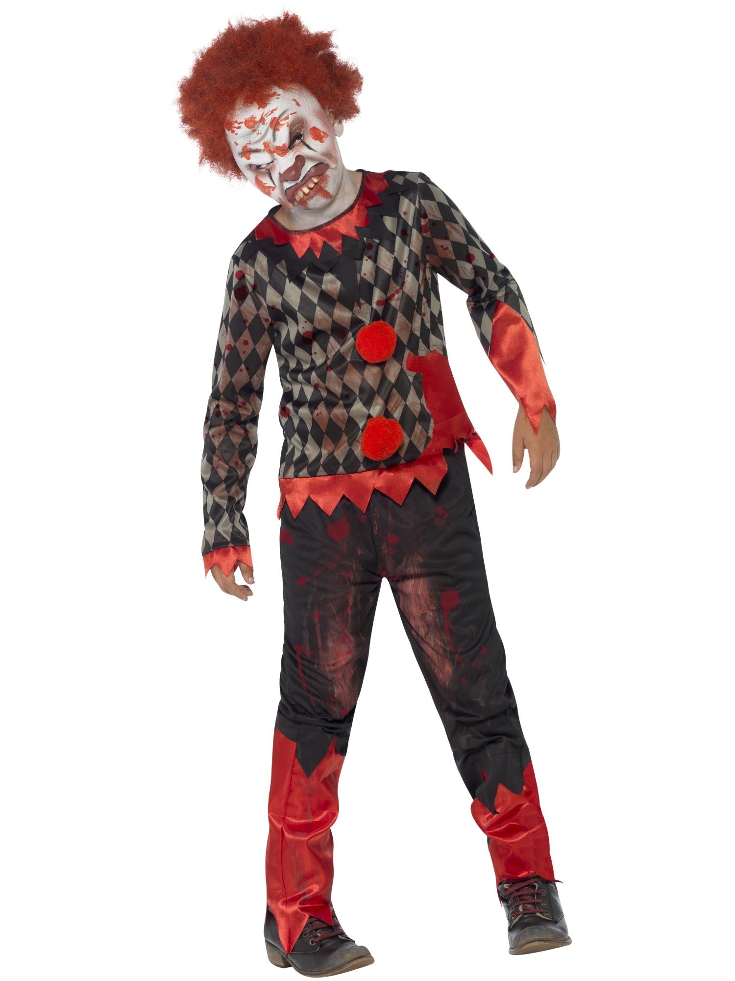 smiffys-fever-zombie-clown-kost-m-jungen-4-6-jahre-s image 1