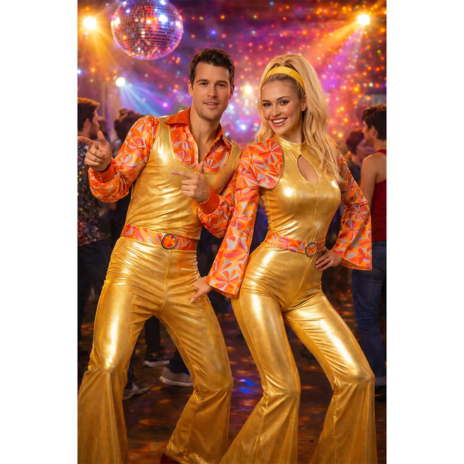 boland-costumes-funky-queen-kost-m-70er-jumpsuit-m-l image 7
