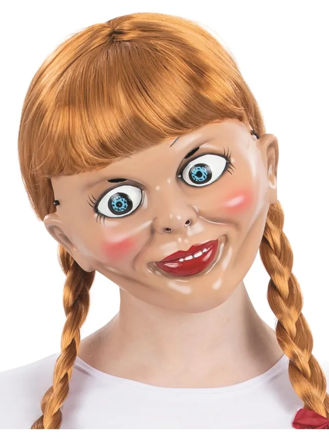 smiffys-fever-annabelle-maske-puppe-lizenziert-einheits image 1