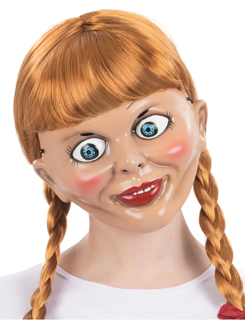 smiffys-fever-annabelle-maske-puppe-lizenziert-einheits image 1